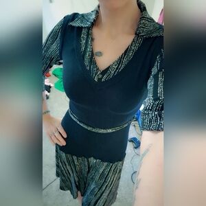 ACalvin Klein Monochrome Patterned Garment